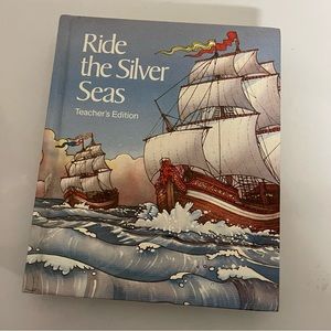 Vintage book : Ride the silver seas: Odyssey, an HBJ literature...